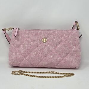Tory Burch Willa Tweed Zip Shoulder Bag
